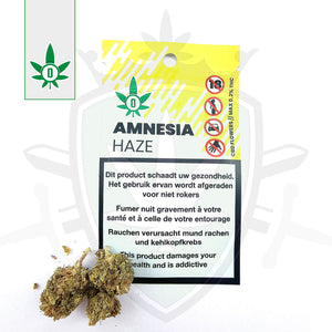 Amnesia 3 gram bag - Cannabis Zero