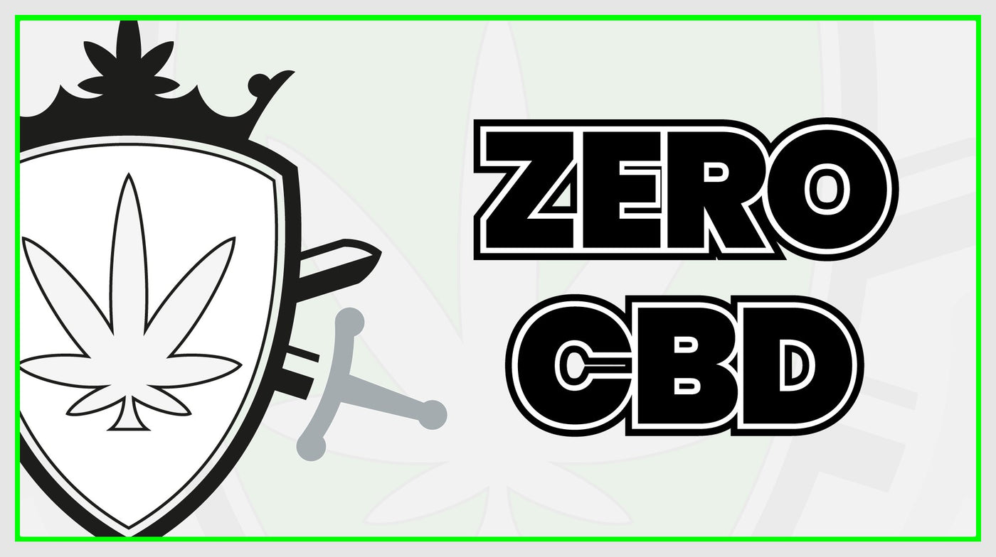 Zero CBD wiet