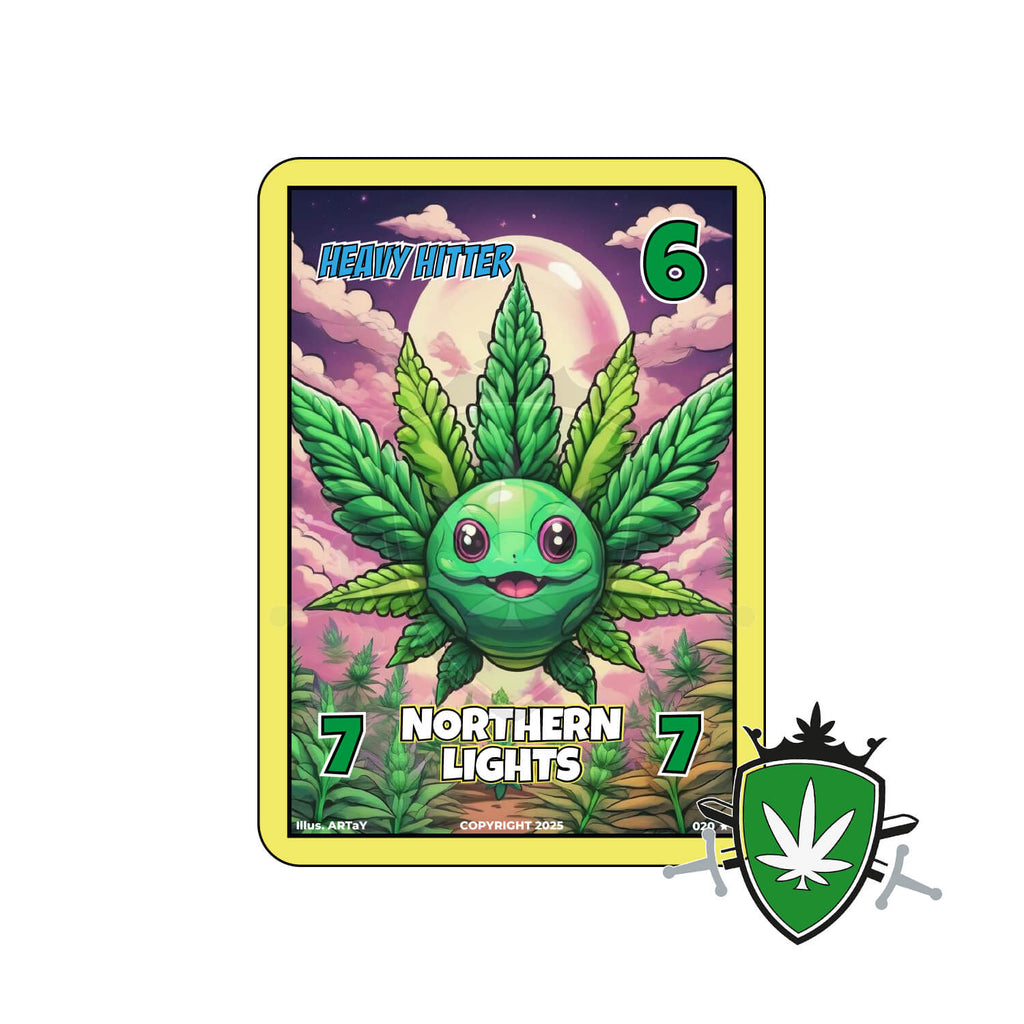 Canna Cards #020 Northern Lights verzamelkaart