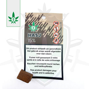 Hasj 15% 3 gram bag - Cannabis Zero