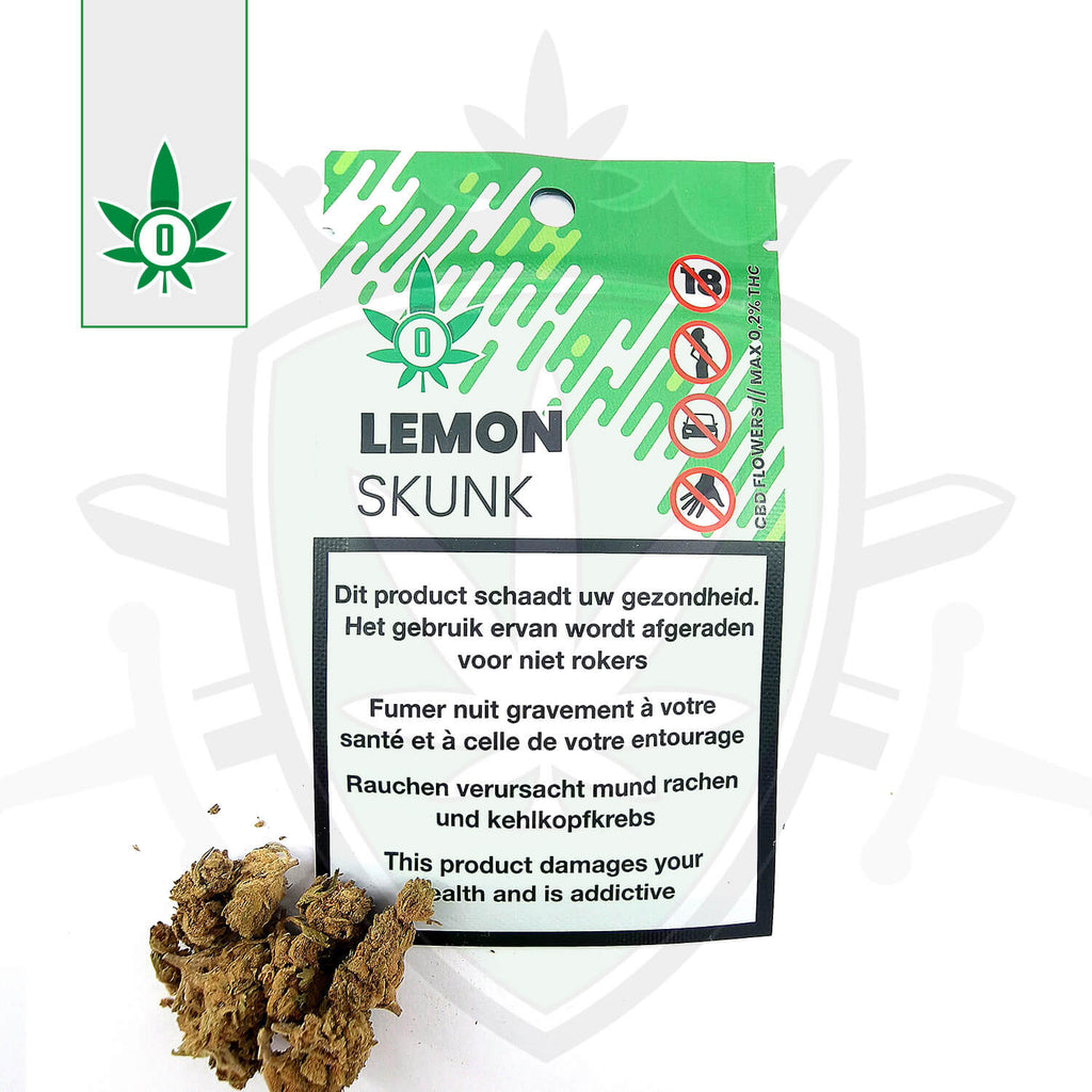 Cannabis Zero 3 gram zakje Lemon Skunk