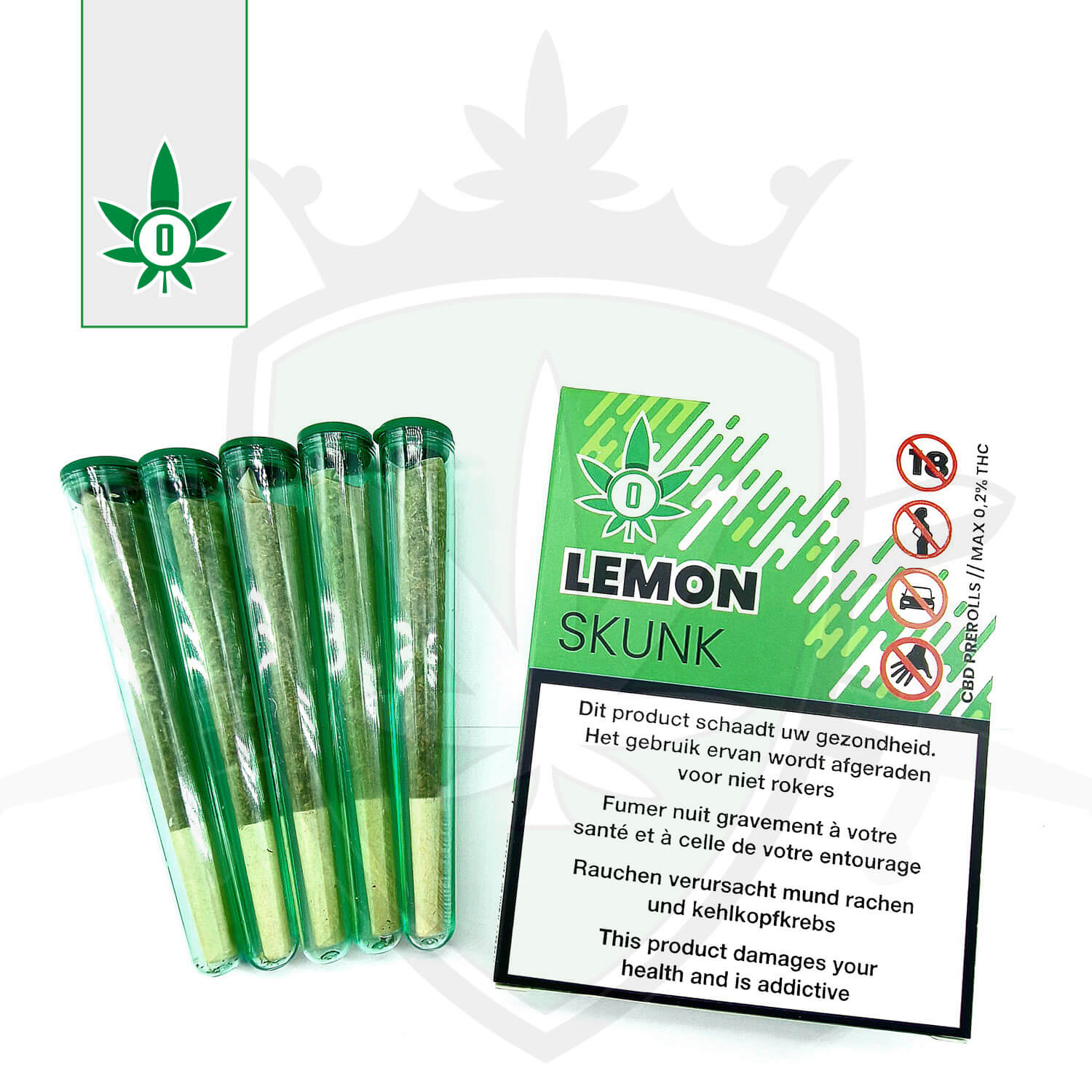 Lemon Skunk Pre-rolled - Cannabis Zero