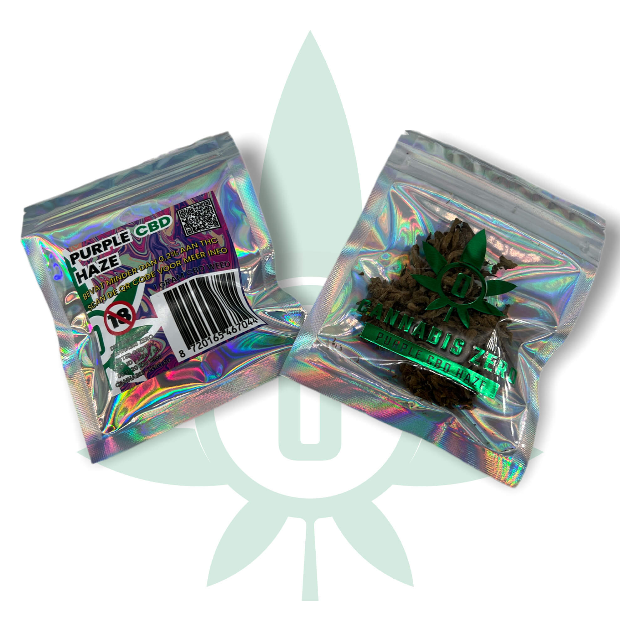 Cannabis Zero - Purple Haze 1 gram bag