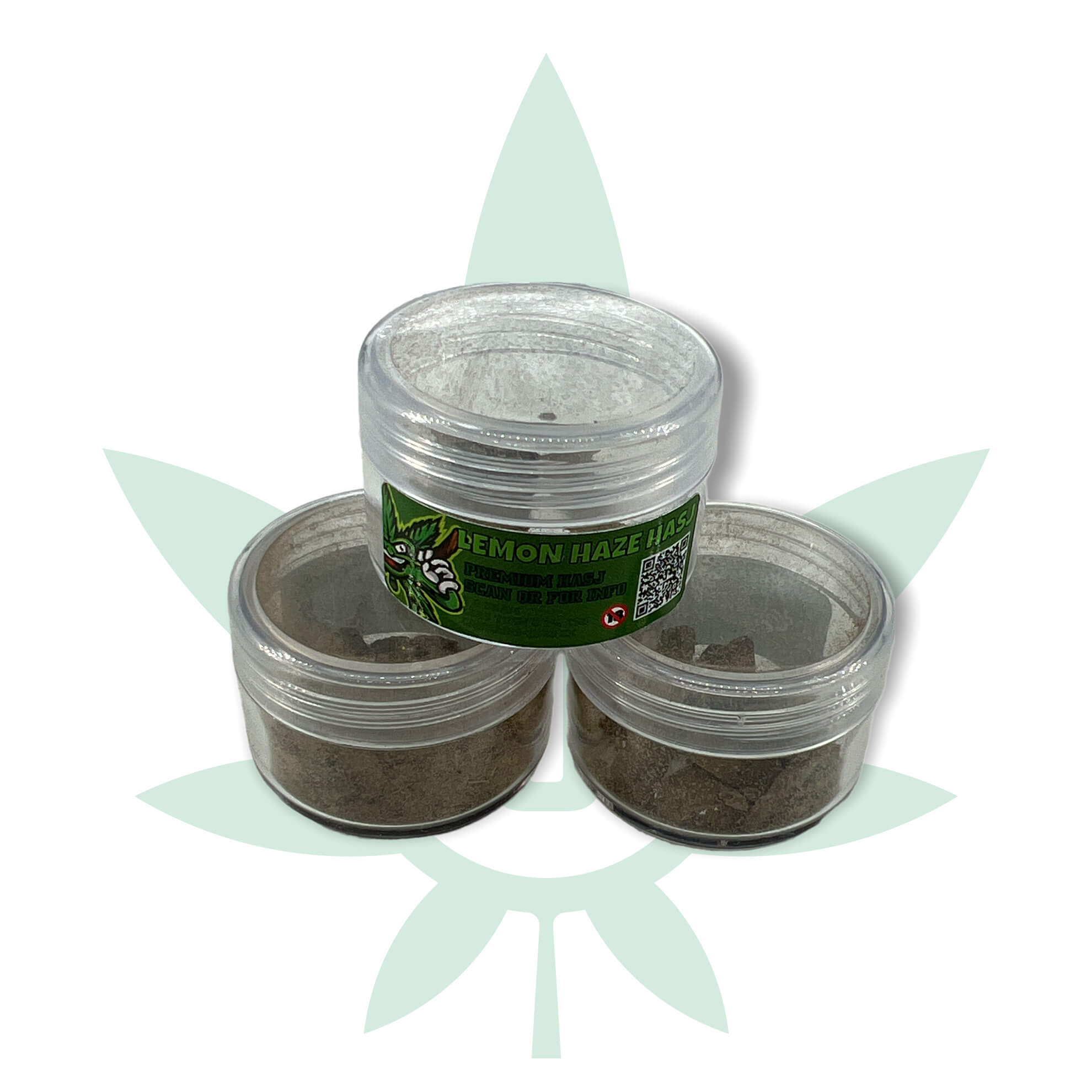 Cannabis Zero - Lemon Haze Hasj 1 gram jar